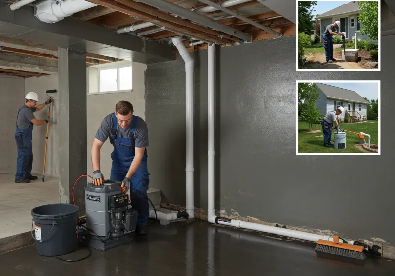 Basement Waterproofing and Flood Prevention process in McMurray, PA